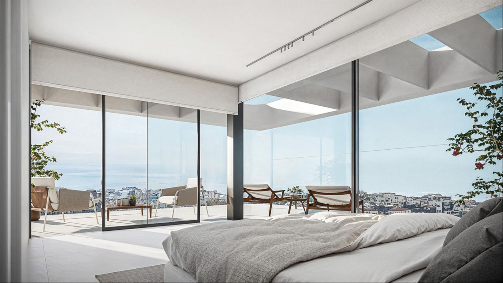12 modern bedroom balcony view